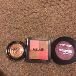Eye shadow and bronzer